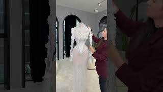 Bringing wedding dress dreams to life 🤍 [upl. by Inigo]