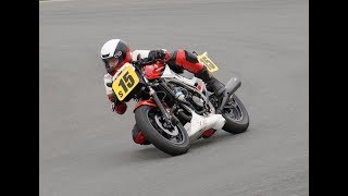 Classic Racing Honda VF500 F2 on Track Bydgoszcz [upl. by Ahsem687]