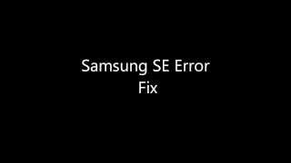 Samsung Microwave SE Error FIX [upl. by Ramat612]