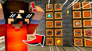 A MELHOR FORMA DE ORGANIZAR BAÚS NO MINECRAFT  MINECRAFT COM MODS 4 [upl. by Nalyd]