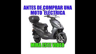 antes de comprar una moto eléctrica mira este vídeo Piston A Tope [upl. by Theobald]