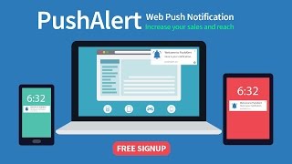 PushAlert  Web Push Notification for Chrome and Firefox [upl. by Hermosa]