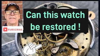 Restoration of 100 Year Old Hunter Pocket Watch [upl. by Asecnarf]