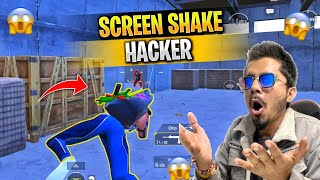 😈 This Player is A SCREEN SHAKE HACKER in PUBGM  Best Tiktok Moments in PUBG MobileBGMI [upl. by Oinigih802]