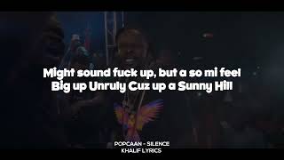 SILENCE  POPCAAN LYRICS [upl. by Oletha246]