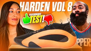 adidas HARDEN VOL 8 REVIEW Performance y DETALLES Todo lo que tienes que saber [upl. by Idnerb]