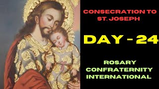 Consecration to St Joseph Day 24 Fr Abilash George [upl. by Noraa]