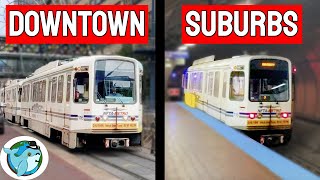 Subway Only in the Suburbs Why This US City Built a Backwards Metro [upl. by Ativoj53]