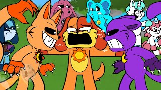 Catnap amp Dogday Meet Frowning Critters Ver Themselves 2 Smiling Critters Cartoon🌈 Poppy Playtime [upl. by Acsot]