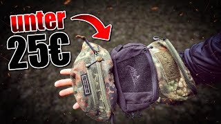 3 GÜNSTIGE BAUCHTASCHEN für unter 25€  Survival Bushcraft EDC Ausrüstung  Fritz Meinecke  Gear [upl. by Junji]