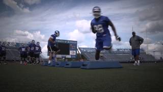 UB Football Preseason Camp  First Practice Recap [upl. by Ettenna465]