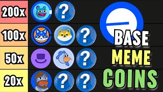 Top 10 Best BASE Meme Coins To Buy Now amp Turn 1k To 1m In 2024 [upl. by Mintz]