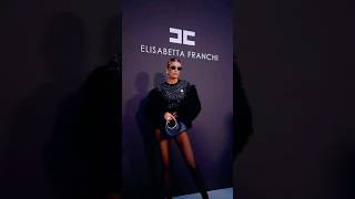 Elisabetta Franchi Wows at Milan Fashion Week 2024 [upl. by Teillo509]