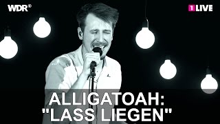 Alligatoah quotLass liegenquot  1LIVE Krone Session [upl. by Wood]