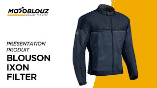 Blouson Ixon Filter avis en vidéo avec Motoblouz [upl. by Lilas403]