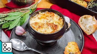 Soupe à loignon gratinée  YouCook [upl. by Grimbald]