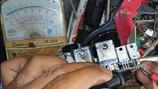 perbaikan power behringer ep4000 SMD all cek [upl. by Aiel466]