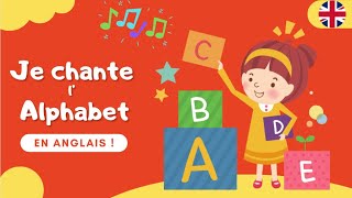 The ABC Song Alphabet phonics song for kids Nursery 🇬🇧 ABCD en Anglais Chanson pour tout petit 🧸 [upl. by Eeleimaj]