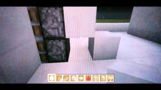 Minecraft Tutoriel Ep n°1  Porte automatique 2x1 [upl. by Blondie]