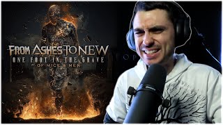 METALCORE MUSICIAN REACTS From Ashes To New  One Foot In The Grave REACTION [upl. by Matusow]