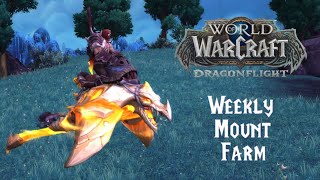 World Of Warcraft Weekly Mount Farm S2  E17 [upl. by Shir]