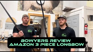 PMZ Archery Takedown Longbow Review by Bowyers [upl. by Emerson]