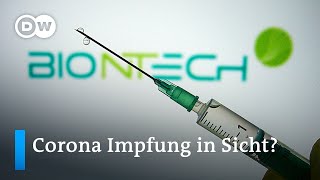 Coronavirus Impfstoff von BioNTech Der große Durchbruch  DW Nachrichten [upl. by Aikar300]