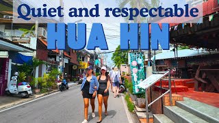 4K Walk around Hua Hin Beautiful and comfortable Thailand 2024 [upl. by Amrak969]