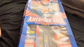 American soul firework assortment unboxing magnus 💥💥 [upl. by Nospmas]