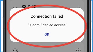 WiFi Denied Access Problem Oppo  Denied Access To Network WiFi Oppo [upl. by Faustina]