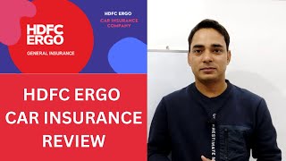 HDFC ERGO CAR INSURANCE REVIEW IN HINDI  HDFC ERGO CAR INSURANCE FULL DETAILS  BEST CAR INSURANCE [upl. by Solana814]