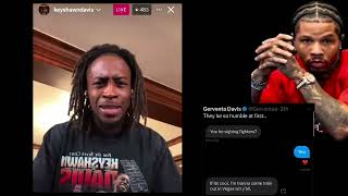 KEYSHAWN DAVIS SAYS HE DOESNT NEED GERVONTA DAVIS NOW [upl. by Valenza756]