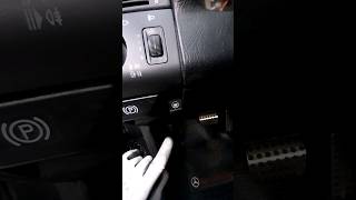 changing steering wheel position in MercedesBenz w202 [upl. by Yelyr]