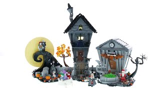 LEGO Tim Burtons Disney Film Nightmare Before Christmas  LEGO Ideas 21351 [upl. by Consuela]