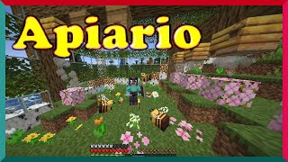 Recinto de abejas  Minecraft [upl. by Eustacia]