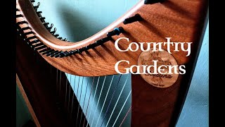 Country Gardens on Celtic Folk Harp [upl. by Laurin]