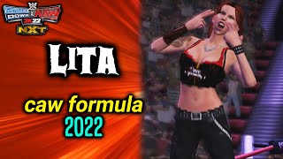 Lita  SVR2011 CAW PS2 PSP MRRICEBALL CAW [upl. by Anabahs]