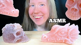 ASMR CRYSTAL GEM HALLOWEEN CANDY MUKBANG EATING SOUNDS [upl. by Nuli450]