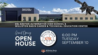 Williston Basin Career amp Technical Center Ribbon Cutting amp Open House [upl. by Eedoj873]