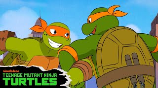 The Turtles Meet THEMSELVES In Another Universe 🤯  Full Scene  Teenage Mutant Ninja Turtles [upl. by Elocon]