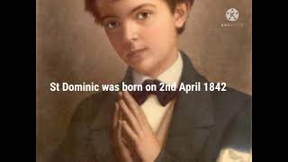 biography of st Dominic Savio [upl. by Netaf]