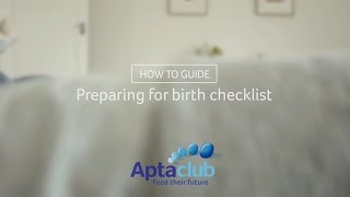 Checklist Preparing for birth Guide [upl. by Robertson]