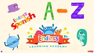 Endless Learning Academy  Spanish Sight Words  Letter A to Z  Fun Alphabet Learning 39 [upl. by Esyahc]