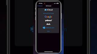 How to Add an Email Account on iPhone [upl. by Raleigh679]