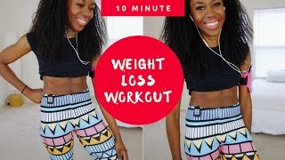 COMPLETE Full Body Workout Routine  10 Minute FAT BLASTING Weightloss Workout [upl. by Tanny]