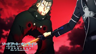 Kirito vs PoH Final Battle  Sword Art Online Alicization  War of Underworld Part 2 [upl. by Terag]