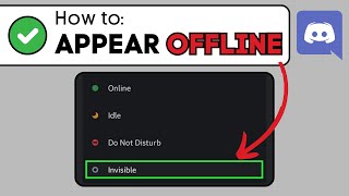 How To Appear Offline in Discord [upl. by Gilpin568]