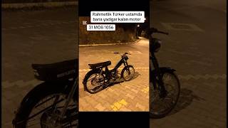 BİR BU MOTORUN KAHRI BİRDE SOĞUĞUN AYAZI ADAM EDER mobylette mobilet moped motorcycle motorbike [upl. by Paule]