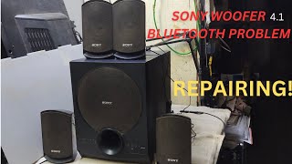 Sony woofer 41 repair Bluetooth problem ahuja Lg home theatre [upl. by Fina]