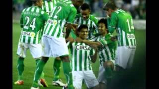 Himno del Centenario del Real Betis Balonpié Ole Betis [upl. by Llenyr]